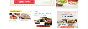 Smart Balance's Website After Redesign - Courtesy of Wayback Machine